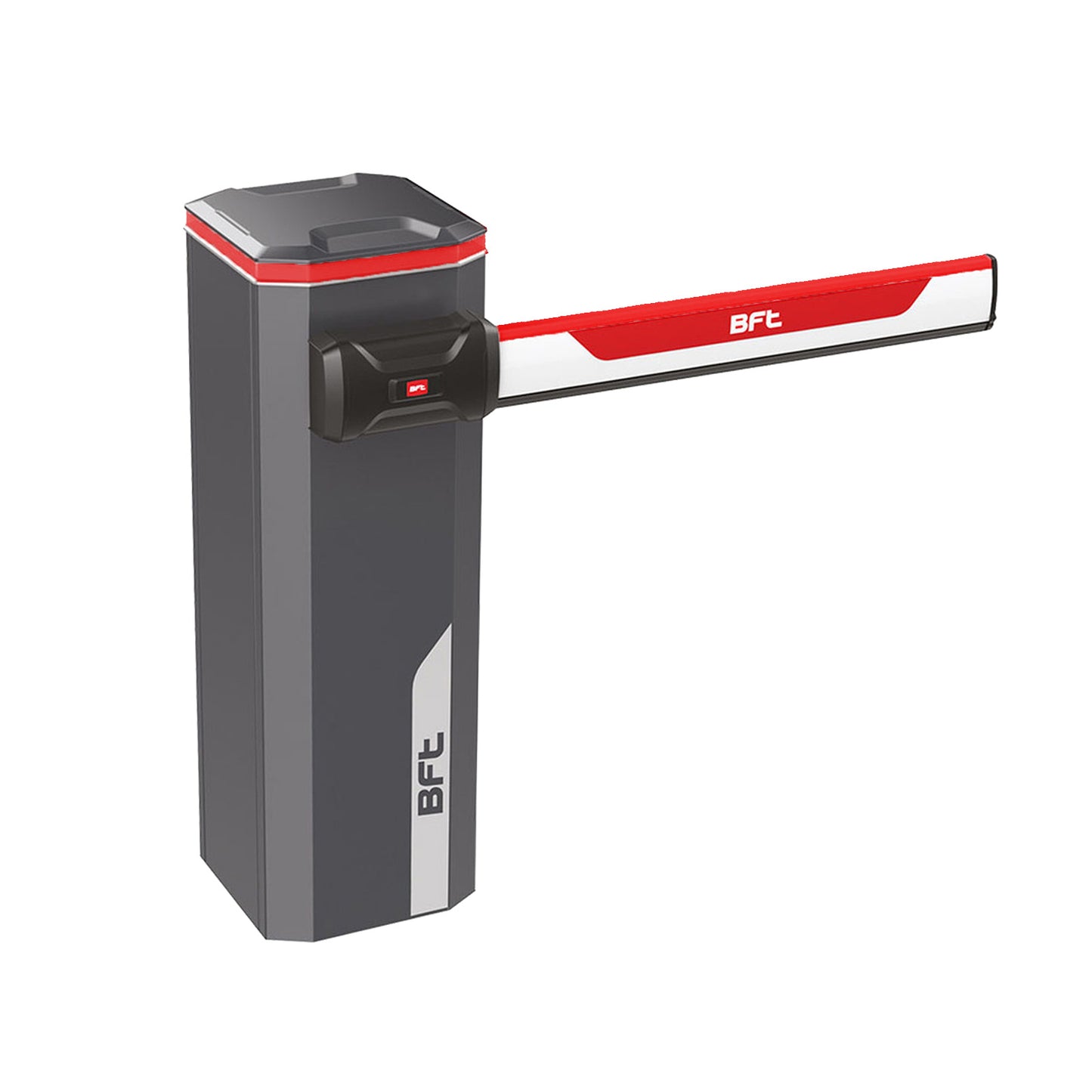 BFT MAXIMA ULTRA 36 230V LIGHTS Barieră acces pentru trafic foarte intens cu braț aluminiu de 5 m