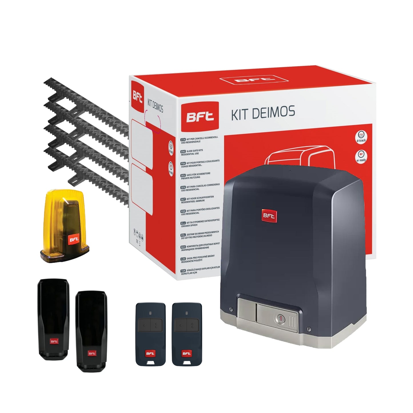 BFT DEIMOS BT A600 Kit automatizare poartă culisantă cu greutatea de până la 600 kg