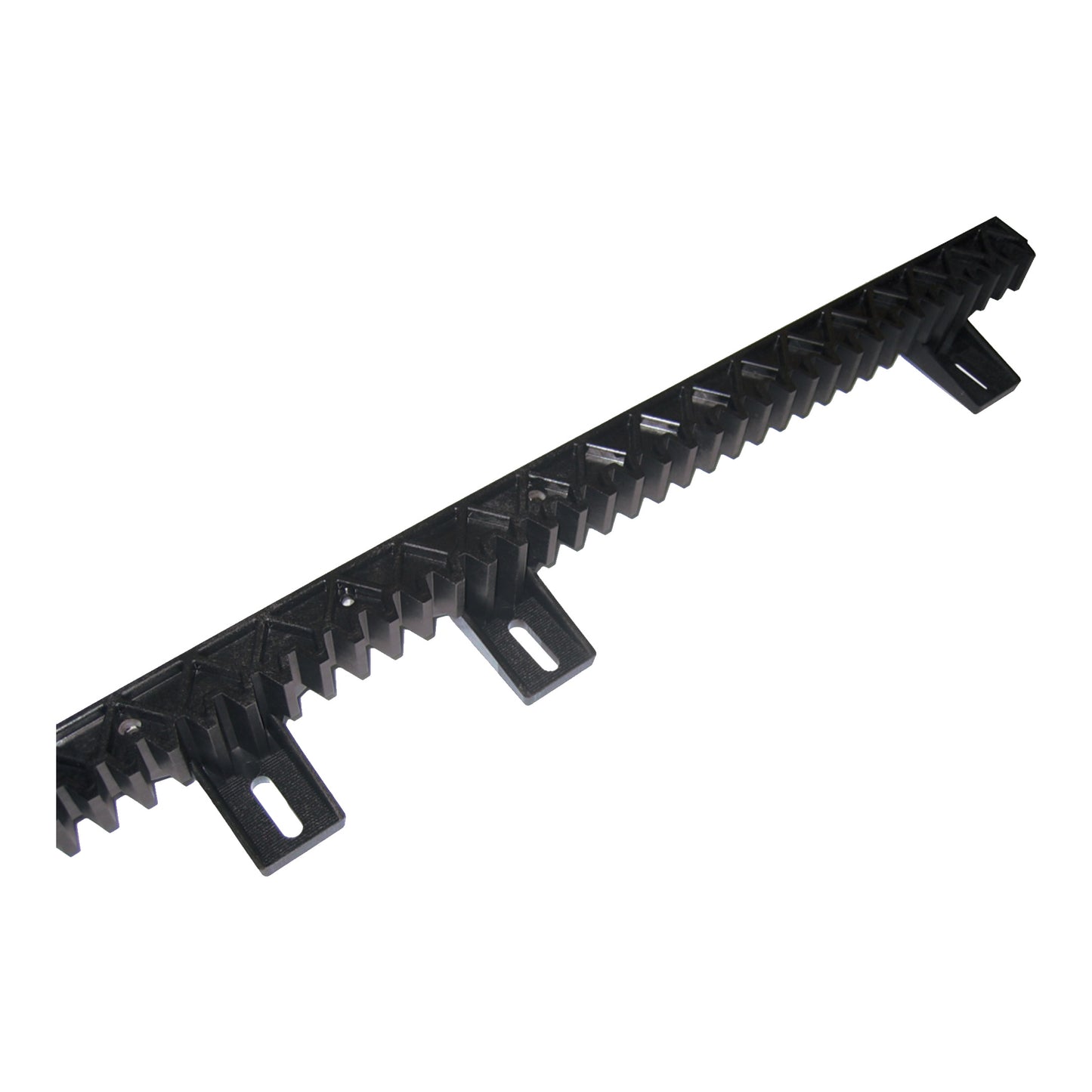 Cremaliera BFT CP 20 x 20 x 1000 mm din nylon cu inserție metalică pentru porți culisante