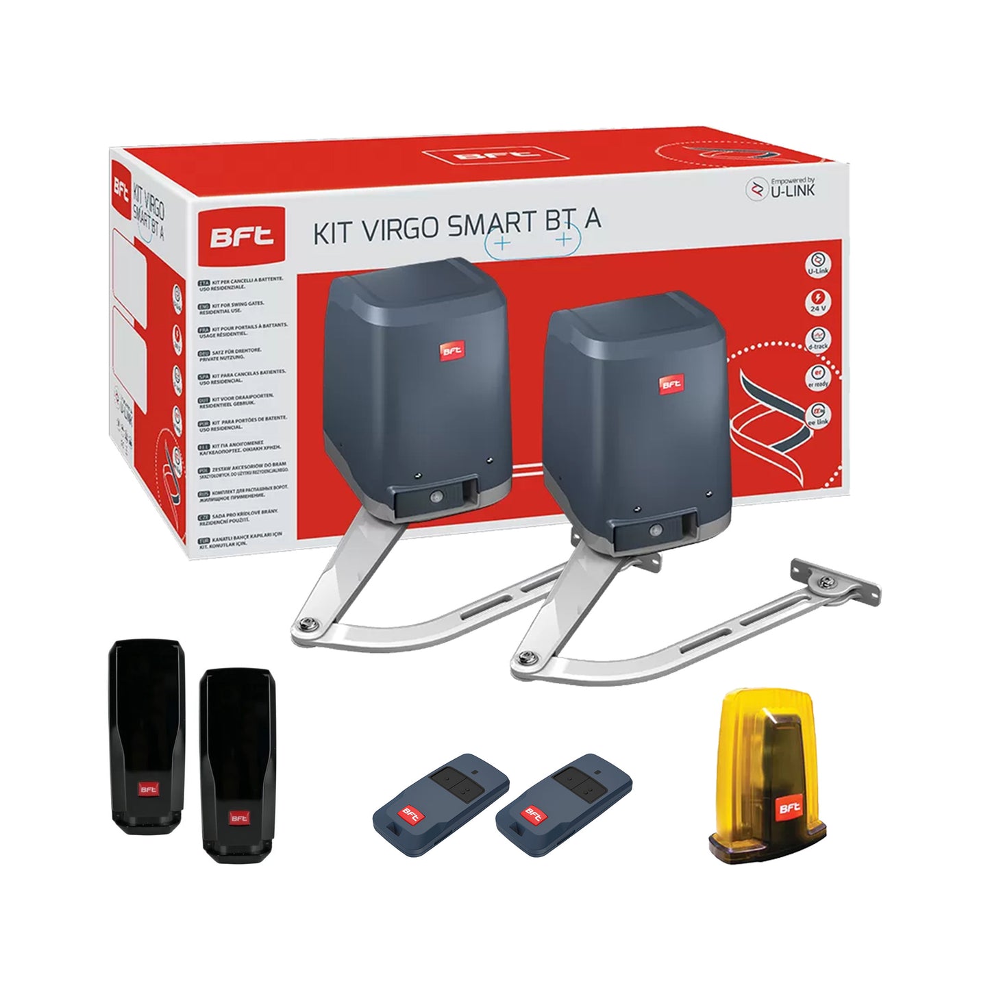 BFT VIRGO SMART BT A20 Kit automatizare poartă batantă  250 KG