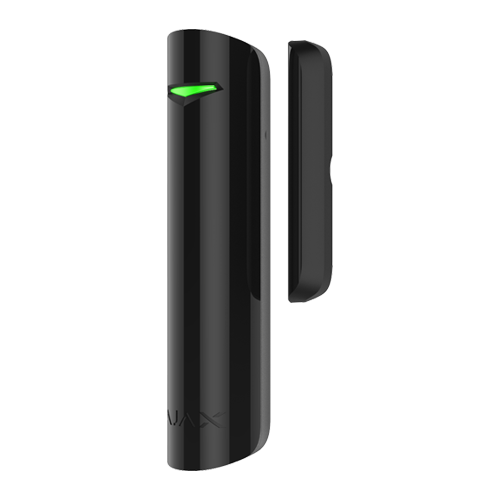 Contact magnetic DoorProtect, wireless, negru - AJAX DoorProtect