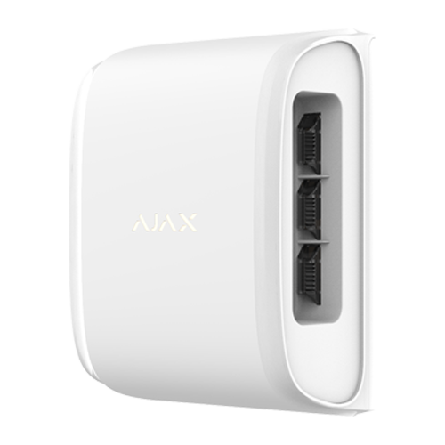 Detector miscare tip cortina DualCurtain Outdoor, wireless, alb - AJAX DualCurtainOutdoor