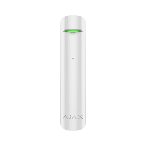 Detector de geam spart GlassProtect, wireless, alb - AJAX GlassProtect