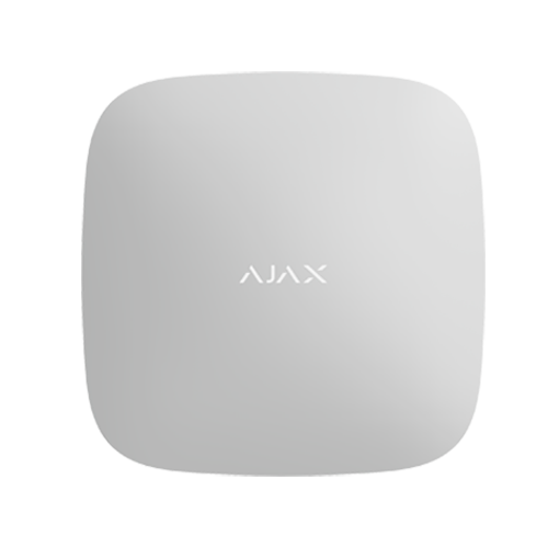 Centrala alarma wireless AJAX Hub - alb, SIM 2G, Ethernet - AJAX Hub