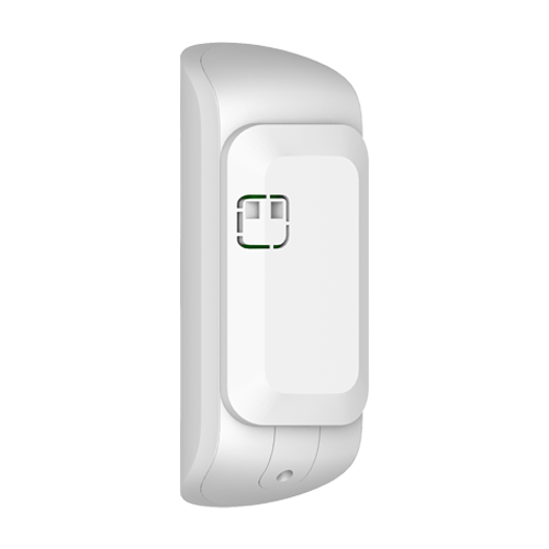 Detector de miscare PIR MotionProtect Outdoor, anti-masking si imunitate animale, wireless, alb - AJAX MotionProtectOutdoor