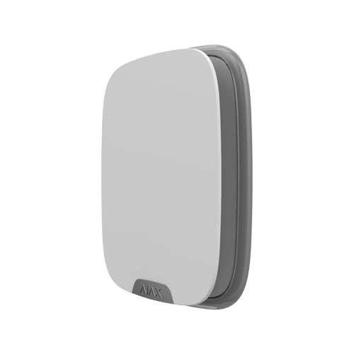 Sirena de exterior, wireless, alb, personalizare logo - AJAX StreetSirenLogo