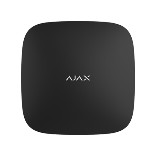Centrala alarma wireless AJAX Hub2 - negru, 2xSIM, 4G/3G/2G, Ethernet - AJAX Hub2(4G)